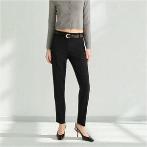 J.Crew Pants Womens 6 Black Cameron Slim Cropped 4 Season Stretch Office Career